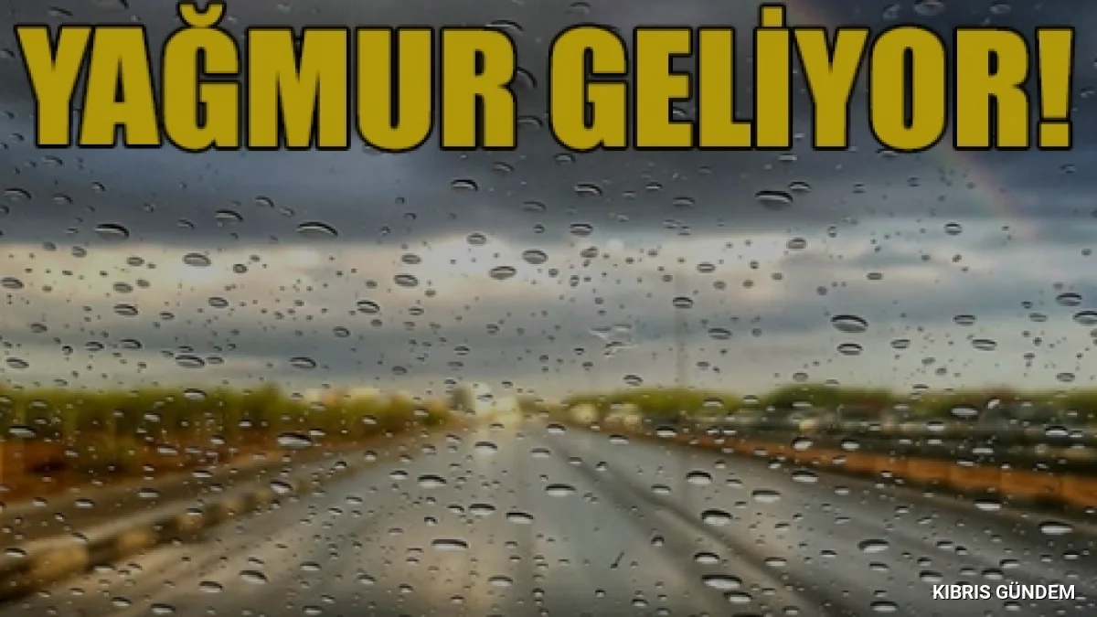 Meteoroloji Dairesi Cumartesi Günü İçin Sağanak Uyarısı Yaptı