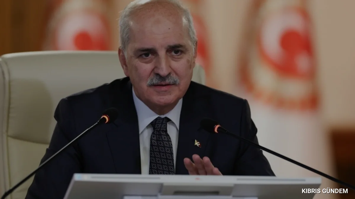 TBMM Başkanı Kurtulmuştan Girne açıklarındaki gemi kazası için mesaj