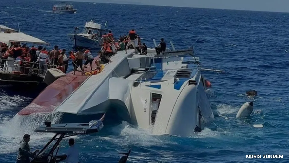 Ziya Öztürkler Girne açıklarındaki feribot kazası için taziye mesajı yayımladı