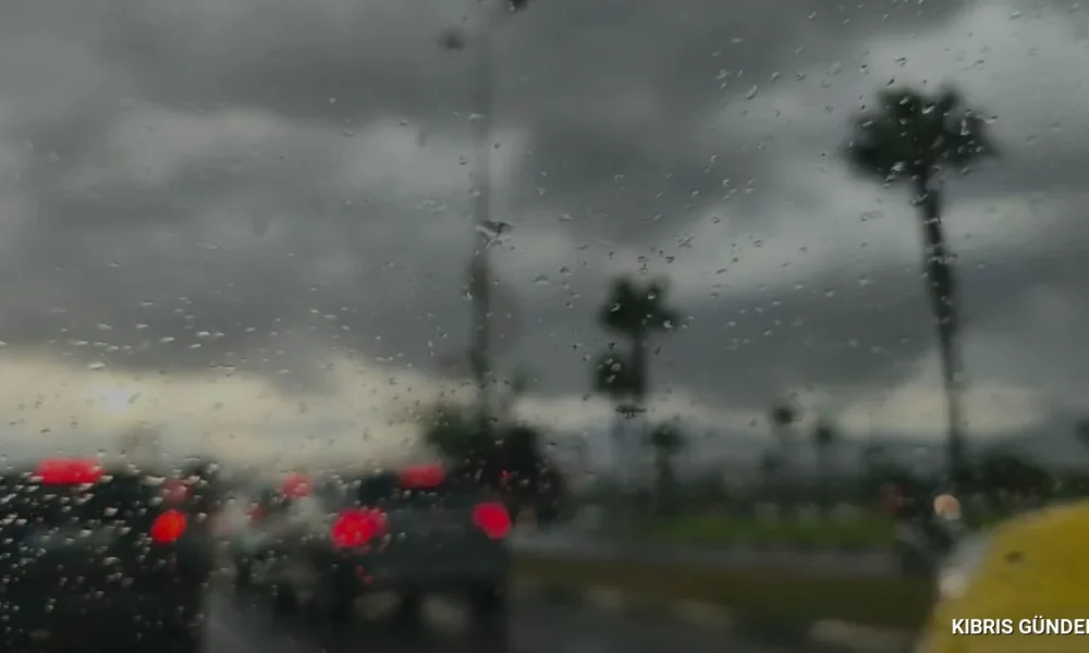 Meteoroloji Dairesinden KKTC İçin Sağanak Uyarısı