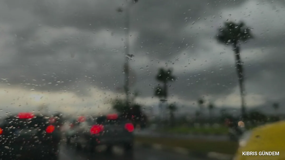 Meteoroloji Dairesinden KKTC İçin Sağanak Uyarısı