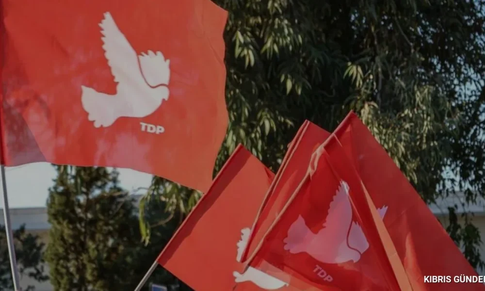 TDP Yerel Seçimlerde Destekleyeceği Adayları Belirledi