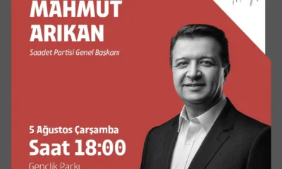 5 Ağustos'ta AKK'de söz Saadet Partisi Genel Başkanı Mahmut Arıkan'da olacak