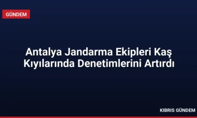 Antalya Jandarma Ekipleri Kaş Kıyılarında Denetimlerini Artırdı