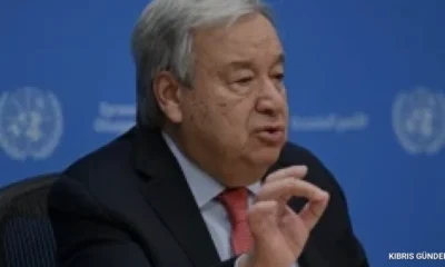 Antonio Guterres Kıbrıs sorununa çözüm arayışı için adaya geldi