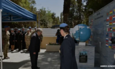 Antonio Guterres Lefkoşa Ara Bölgede Anıta Çelenk Bıraktı