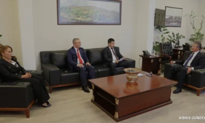 Başbakan Ünal Üstel TÜRKPA Heyetini Makamında Kabul Etti