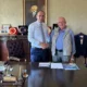Muhabiri Özcan'dan Kaymakam Sarıdoğan'a hayırlı olsun ziyareti