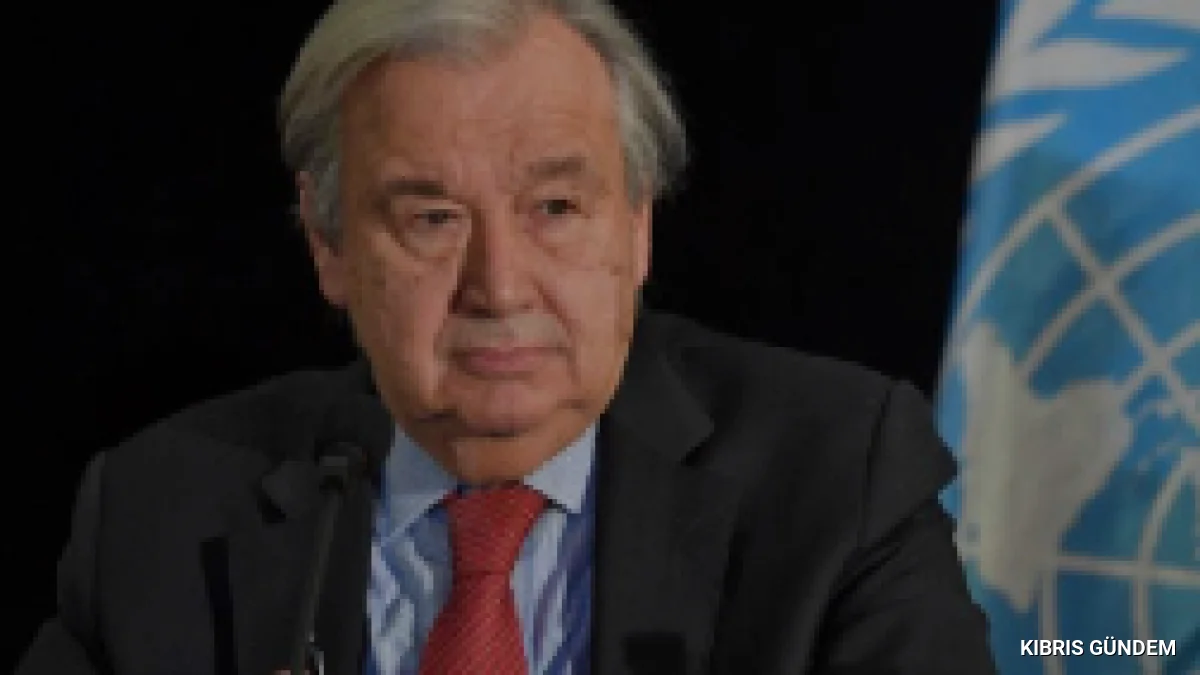 BM Genel Sekreteri Guterres Kıbrıs Temaslarına Başlıyor