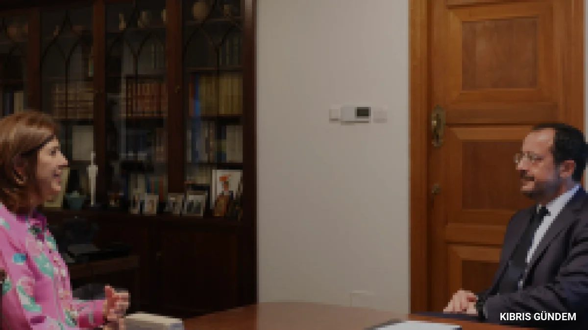 BM Temsilcisi Holguin ve Hristodulidis Guterres Ziyaretini Görüştü