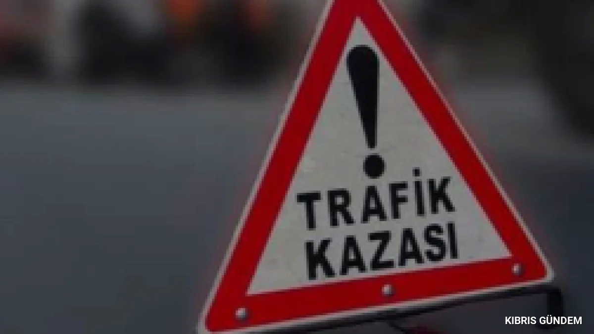 Boğazköy Gönyeli Ana Yolunda Trafik Kazası 1 Ölü