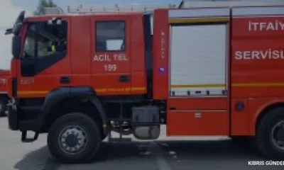 Çatalköyde Park Halindeki Araçta Çıkan Yangın Garaja Zarar Verdi