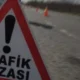 Çayırova Bafra yolunda alkollü sürücü kaza yaptı araç küle döndü