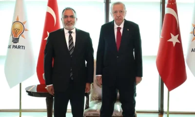 Cumhurbaşkanı Erdoğan, AYBÜ Rektörü Köseoğlu'nu kabul etti