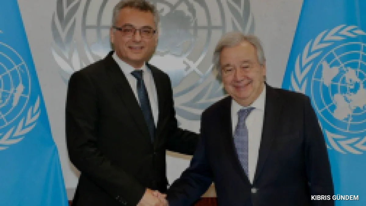 Cumhurbaşkanı Erhürman ve BM Genel Sekreteri Guterres Görüşecek