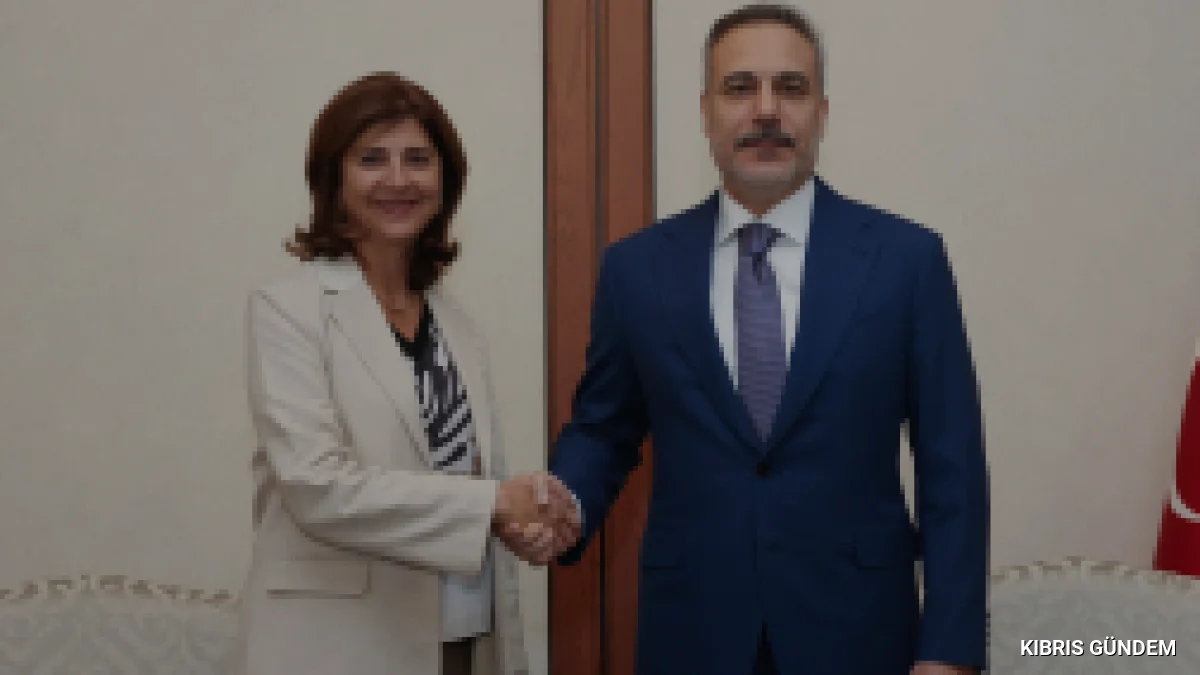 Dışişleri Bakanı Fidan BM Temsilcisi Cuellar ile Ankara’da Görüştü