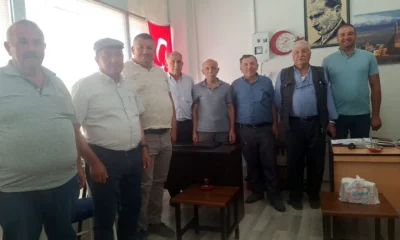DP İlçe Başkanı Enver Atak’tan Muhtarlar Derneği Başkanı ile bir araya geldi
