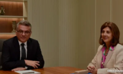 Erhürman BM Temsilcisi Holguín ile Cumhurbaşkanlığında Görüştü