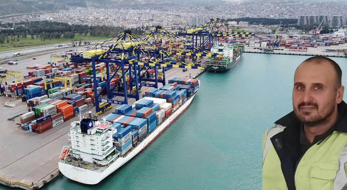 Liman işçisi konteyner altında kalarak yaşamını yitirdi