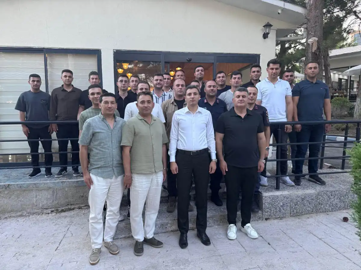Güdül Kaymakamı, başka yerlere atanan Jandarma personeliyle bir araya geldi