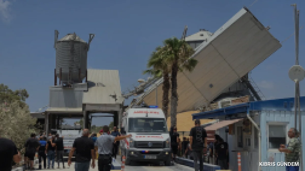 Kumyalı Arpaçay Silosu Çöküşünde İşçi Enkazdan Sağ Kurtarıldı