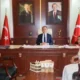 'Mor saçlı' çiftçiden Kaymakam Akpınar'a ziyaret