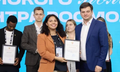 Mudanyalı öğrenciye Rusya'dan eğitim diplomasisi onur ödülü
