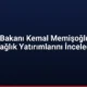 Sağlık Bakanı Kemal Memişoğlu Aydın Sağlık Yatırımlarını İnceledi
