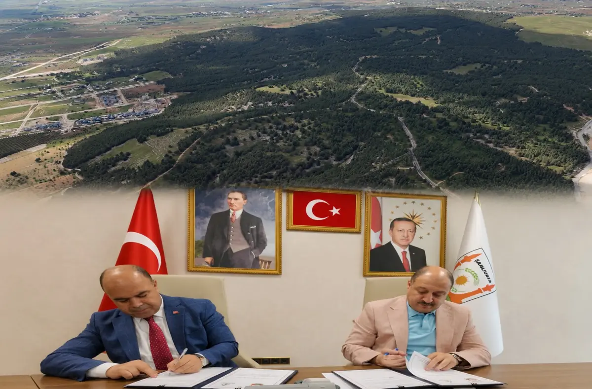 Şanlıurfa'da 2 bin 600 dönümlük tabiat parkı için iş birliği protokolü