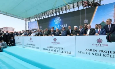 Siyer-i Nebi Külliyesi'nin temeli, dualar eşliğinde atıldı