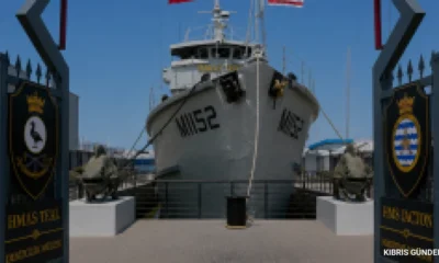 Tarihi HMAS TEAL gemisi Girne Limanında müze olarak açılıyor