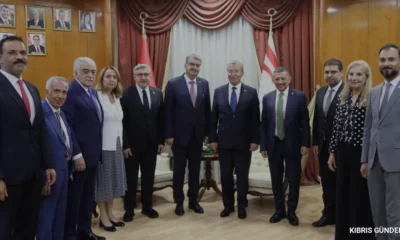 Ünal Üstel TBMM Heyeti ile Görüştü