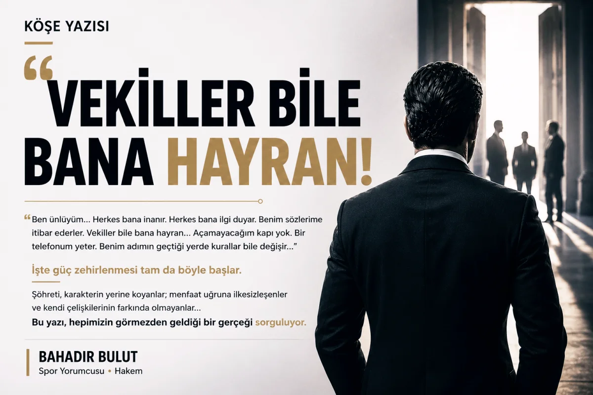 Bahadır Bulut: "Gerçek güç tanınmakta değil, doğru kalabilmektedir"