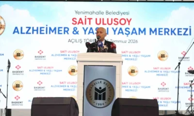 Yenimahallev Sait Ulusoy Alzheimer ve Yaşlı Yaşam Merkezi hizmete açıldı