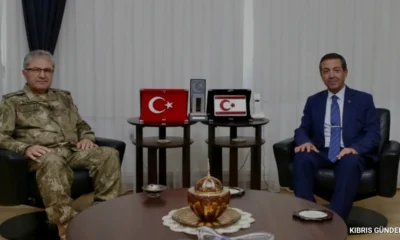 Bakan Ertuğruloğlu Kara Kuvvetleri Komutanı Tokel ile görüştü