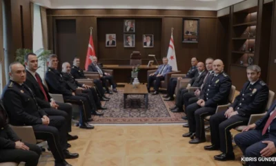 Başbakan Ünal Üstel Emniyet Genel Müdürü Ali Fidanı Kabul Etti