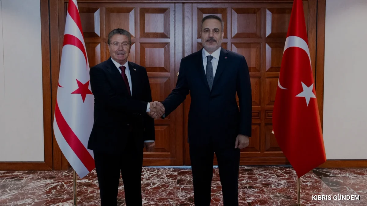 Başbakan Ünal Üstel ve Hakan Fidan Ankara'da Bir Araya Geldi