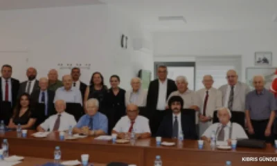 Beşparmak Düşünce Grubu Cumhurbaşkanı Erhürman ile bir araya geldi