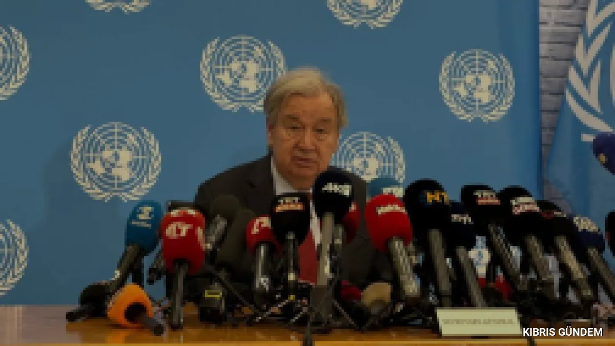 BM Genel Sekreteri Guterres Kıbrıs İçin Yeni 5+1 Toplantısı Planlıyor
