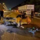 Otomobil hurda yığınına döndü: 1 ölü 4 yaralı