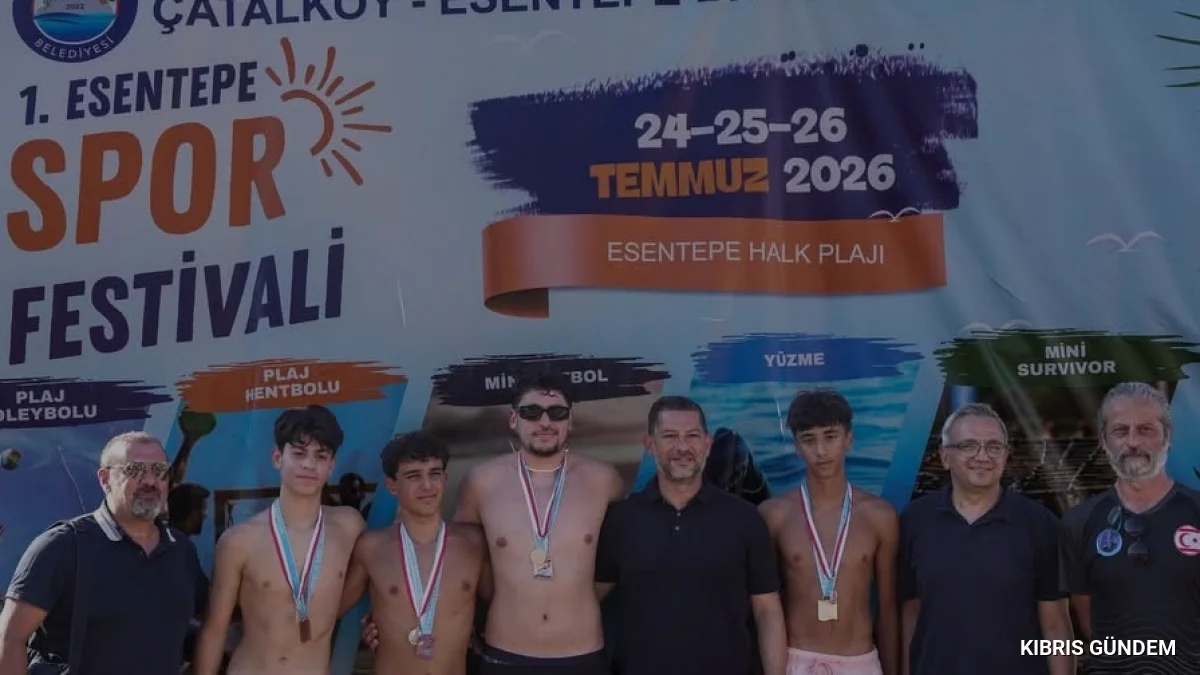 Çatalköy Esentepe Belediyesi ilk spor festivalini düzenledi