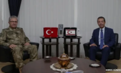 Dışişleri Bakanı Ertuğruloğlu Kara Kuvvetleri Komutanı Tokel ile Bir Araya Geldi