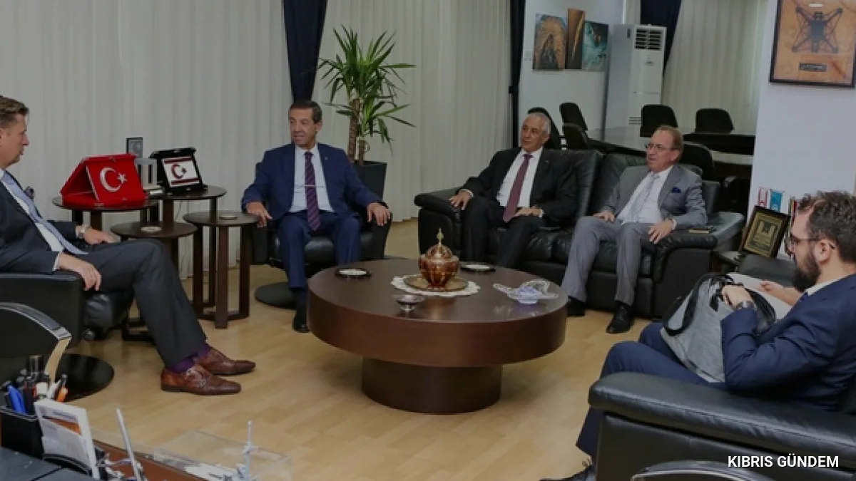 Ertuğruloğlu Alman Vekil Krah ile İki Devletli Çözümü Görüştü