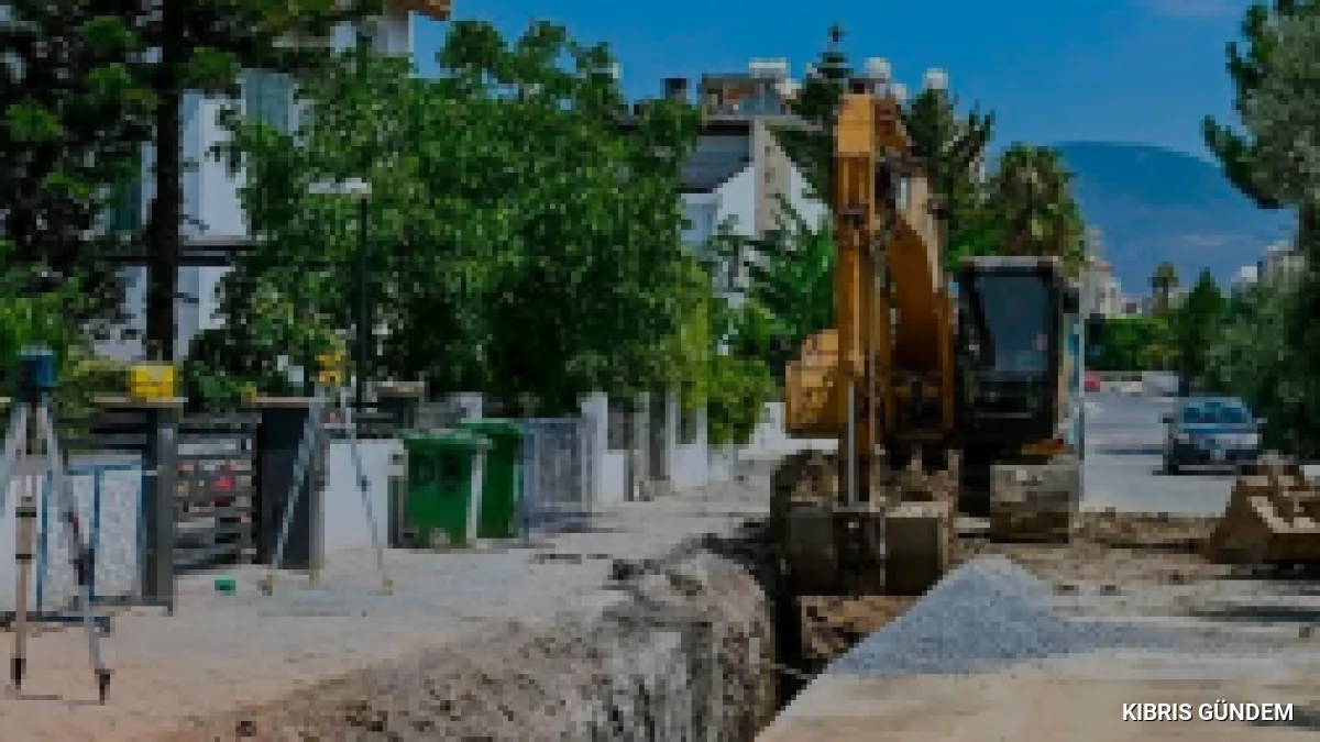 Gönyeli Alayköy Belediyesinden Altyapı Hamlesi