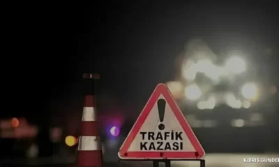 Güzelyurt Lefkoşa Yolunda Alkollü Sürücü Kaza Yaptı