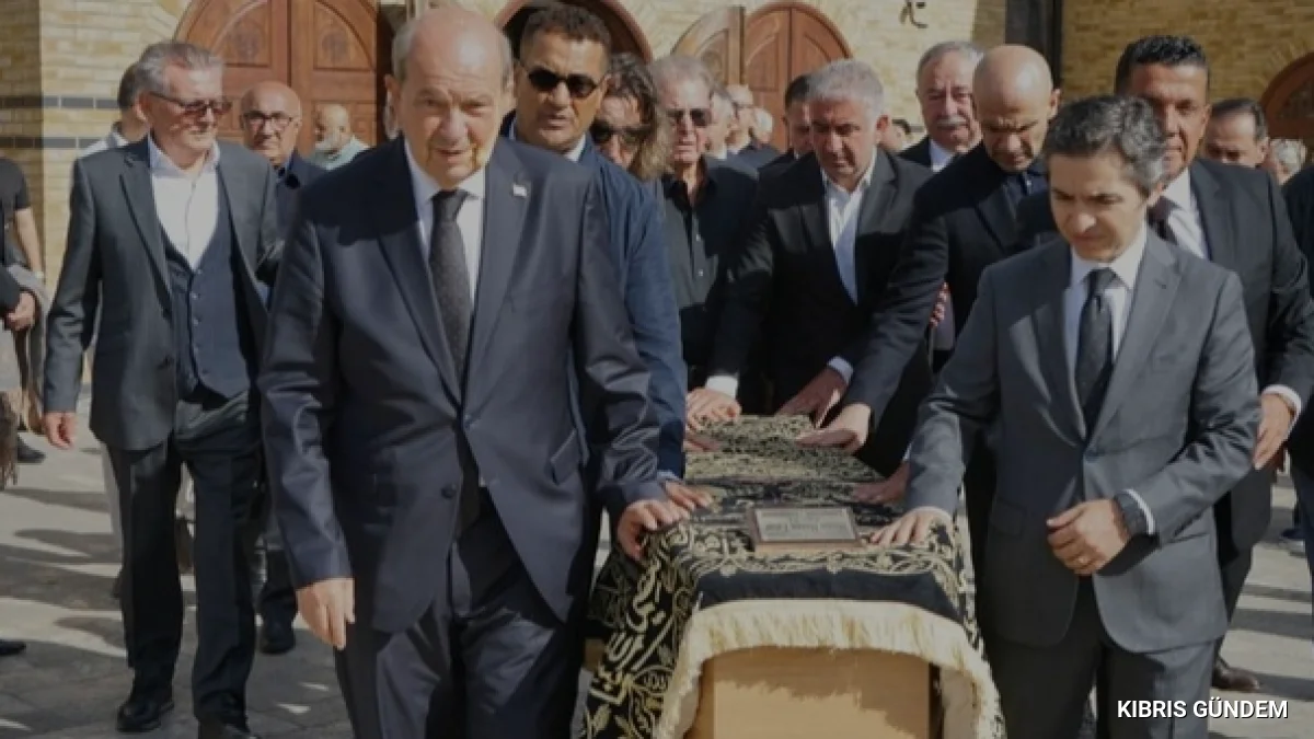İngiltere Kıbrıs Türk toplumunun acı günü Münir Tatar toprağa verildi