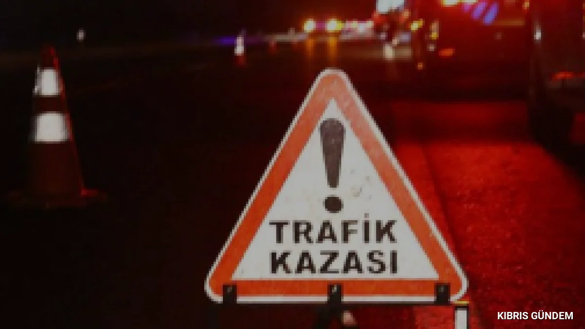 İskele'de alkollü sürücünün karıştığı trafik kazası tutuklama getirdi