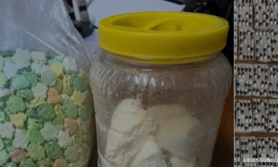 KKTC genelinde narkotik operasyonu 3 kişi gözaltına alındı