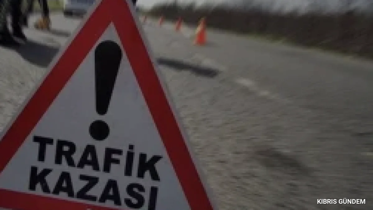 KKTC trafik bilançosu açıklandı 62 kaza ve 26 yaralı