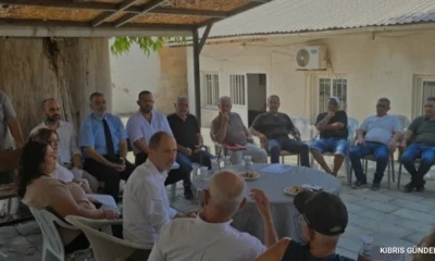 Kudret Özersay Emekliler Derneği Gazimağusa Şubesinde konuştu